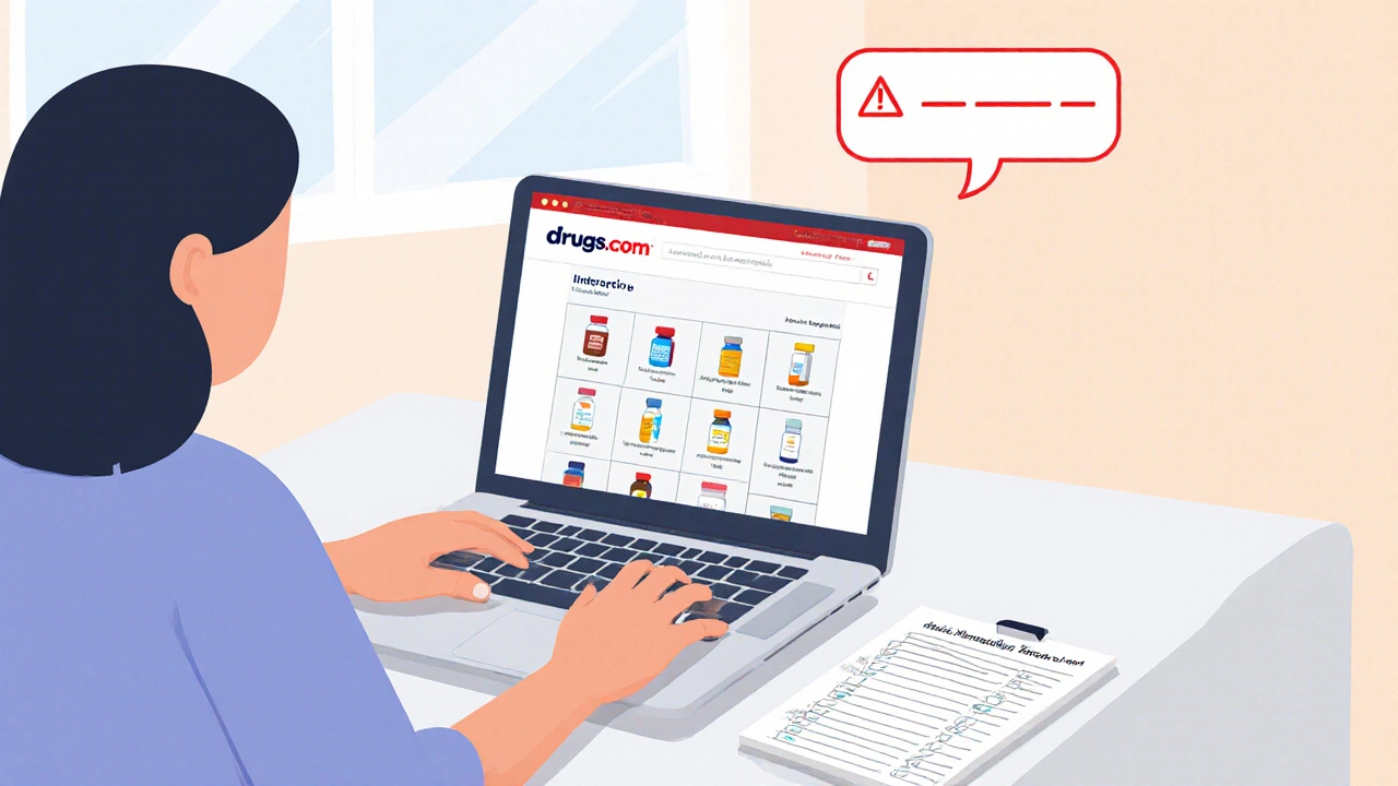 How to Check for Drug Interactions at Home Safely