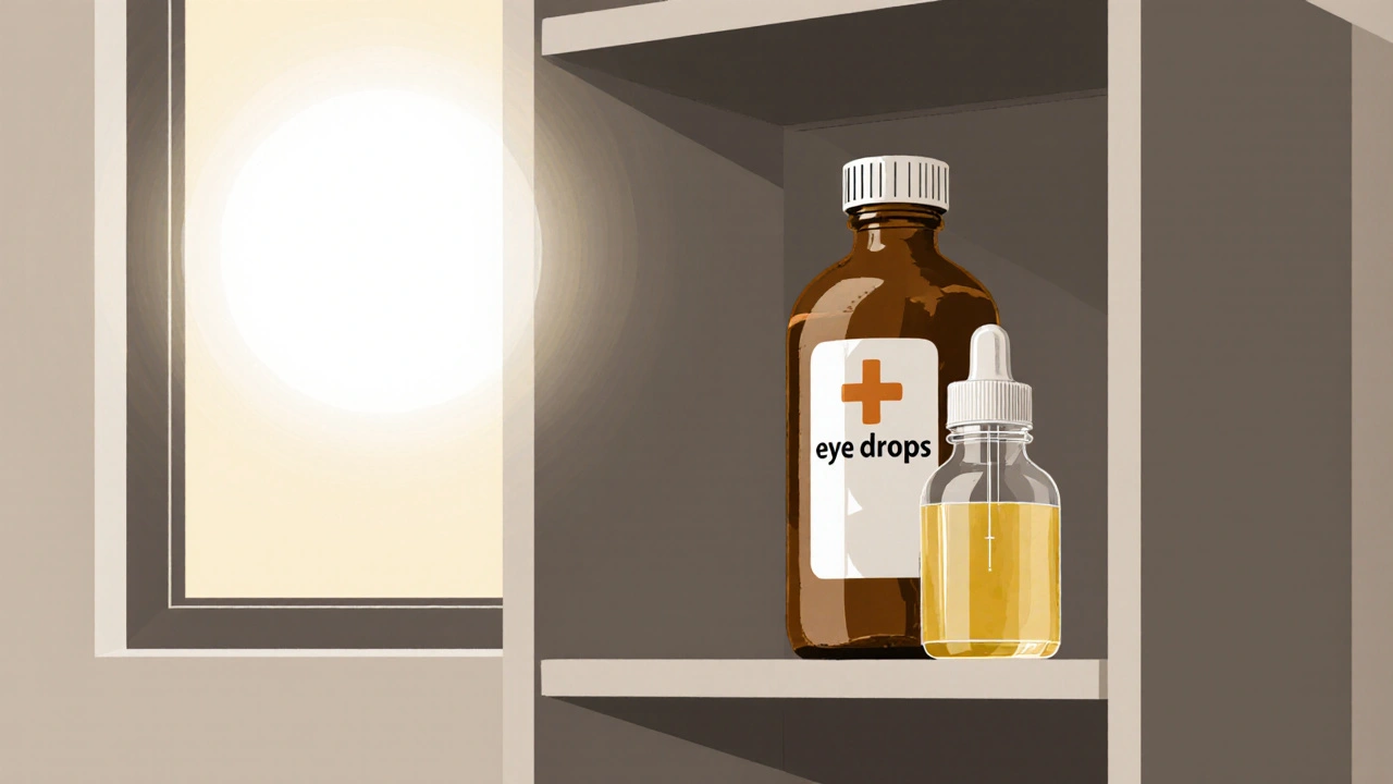 How to Store Light-Sensitive Medications and Eye Drops Properly