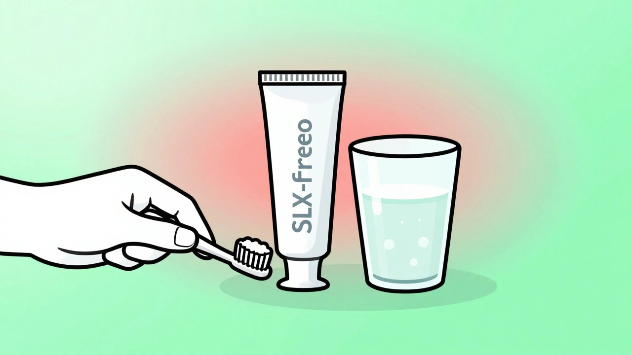 Daily oral care items for managing chemotherapy-related mouth sores