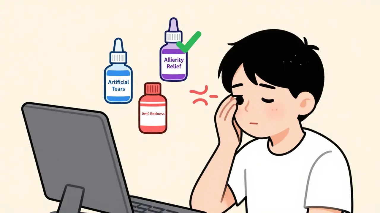 How to Choose OTC Eye Drops for Allergies, Dryness, and Redness