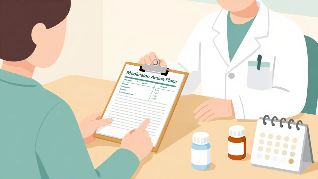 How to Use a Medication Action Plan Template During Healthcare Visits