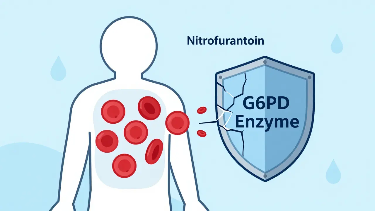 Nitrofurantoin and Hemolytic Anemia: What You Need to Know About G6PD Deficiency Risk