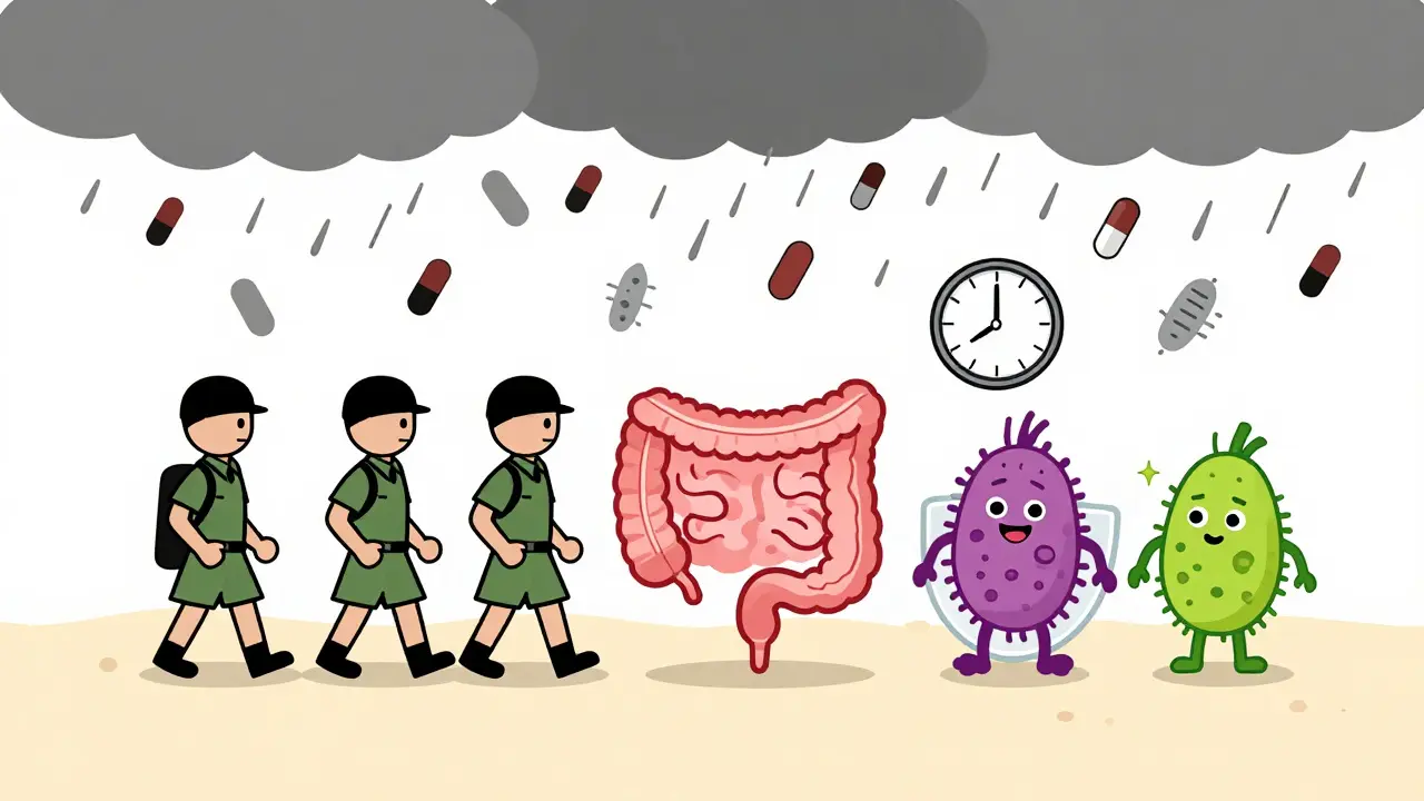 Probiotics During Antibiotic Therapy: How to Reduce Gut Side Effects