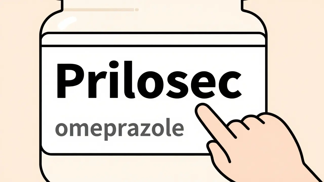 Understanding Generic Names vs. Brand Names on Rx Labels