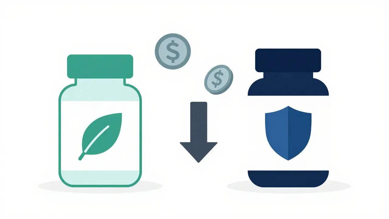 Comparison of generic vs brand name thyroid medication bottles